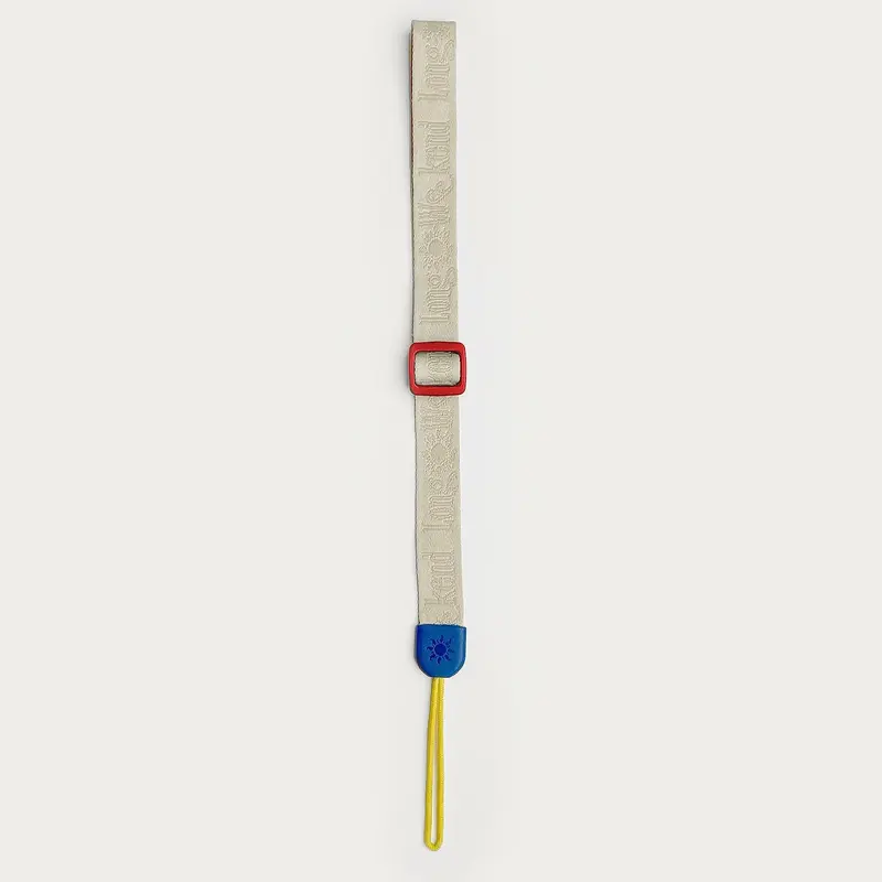 Long Weekend Camera Wrist Strap Creme Multicolor