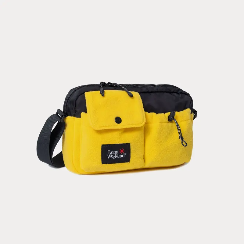Long Weekend Santa Fe Shoulder Bag 3L Yellow Fleece