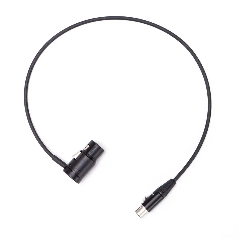 Low Profile XLR-3F auf TA5F - Perivox® Adapter Kabel