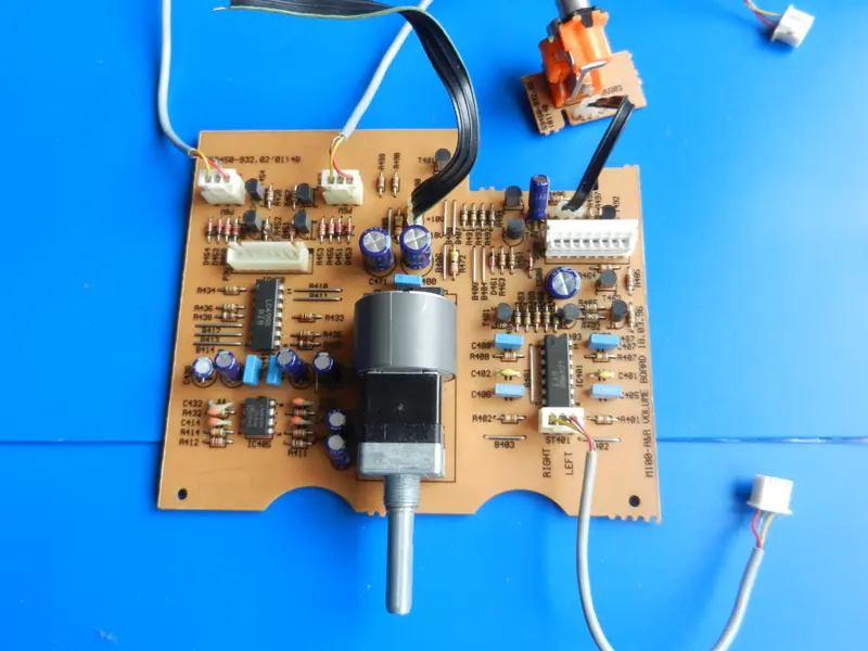 M100-R M-100A Lautstärkereglerplatte für Fine Arts Receiver von GRUNDIG