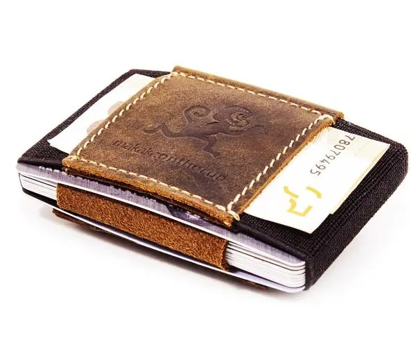 MakakaOnTheRun® "Triple Slim Wallet" | 3 Kartenfächer | Mit und ohne Münzfach
