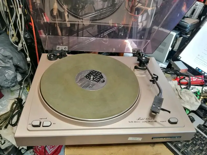 MARANTZ 6025n, Plattenspieler + NAGAOKA-Nadelsystem, etwas DEFEK!