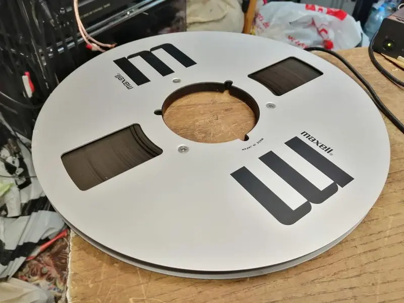 MAXELL MR-10, Alu-Spule/Band, 26,5 cm Durchmesser