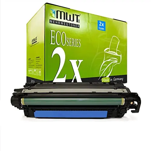 Mehrwegtoner Toner für HP CE401A – Cyan – für HP Color LaserJet Managed M 575 cm, HP Color LaserJet Managed MFP M 575 dnm