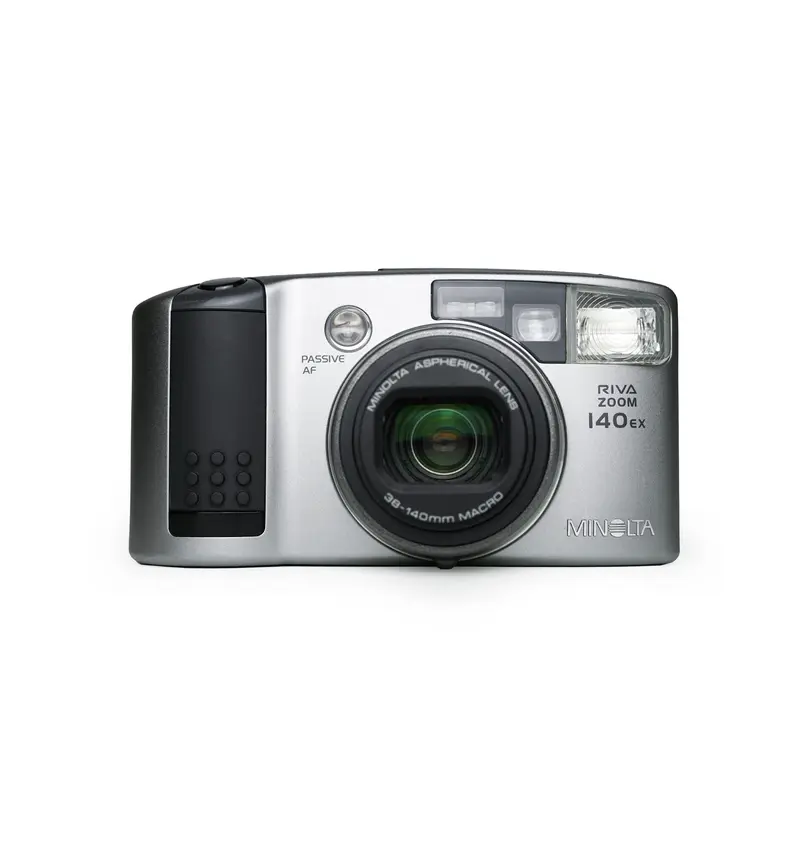 Minolta Riva Zoom 140 EX 35mm Point & Shoot Film Camera