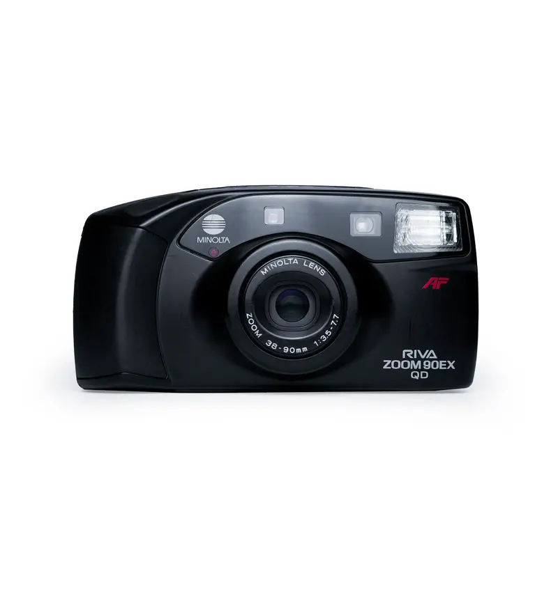 Minolta Riva Zoom 90EX QD 35mm Point & Shoot Film Camera