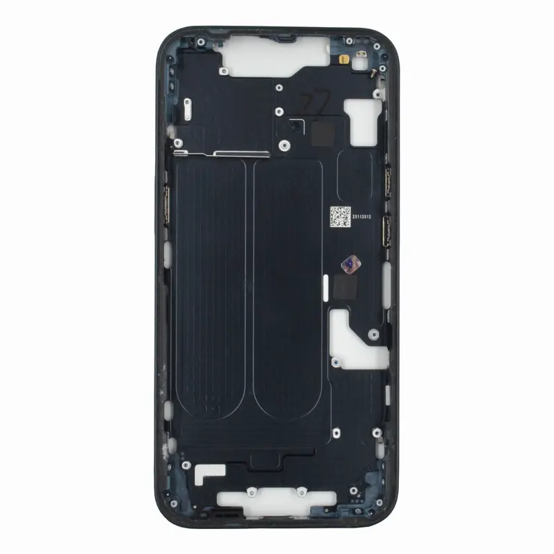 Mittelrahmen kompatibel für iPhone 14 Gehäuse Schwarz "PULLED" EU