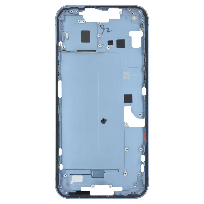 Mittelrahmen kompatibel für iPhone 14 Plus Gehäuse Blau "PULLED" EU