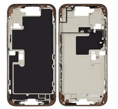 Mittelrahmen kompatibel für iPhone 16 Pro Max Titan Natur "PULLED" EU