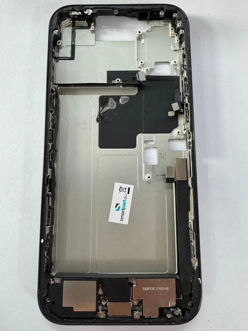 Mittelrahmen kompatibel für iPhone 16 Pro Max Titan Schwarz "PULLED" EU