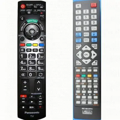 N2QAYB000487 Panasonic LCD Ersatz Fernbedienung für die GW10 Serie