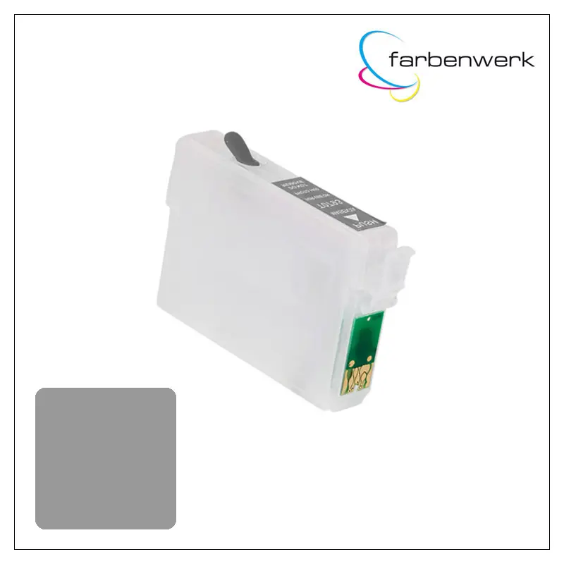 Nachfüllpatrone mit Autoreset Chip T0969 Light-Light-Black