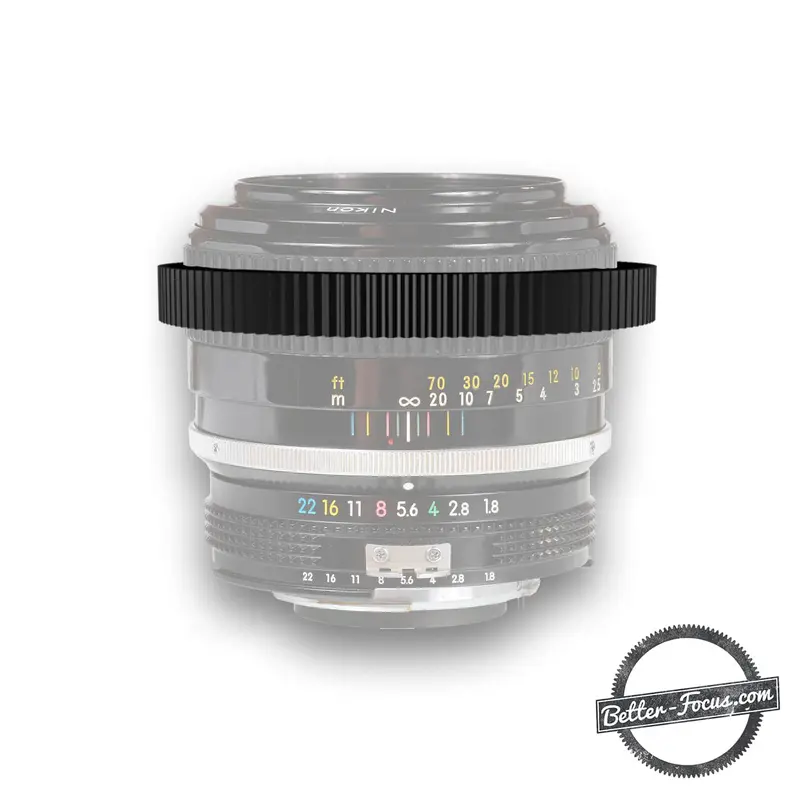 Nikon 85MM F1.8 Pre AI (Type K) (W Rubber Focus Ring)   Follow Focus Gear