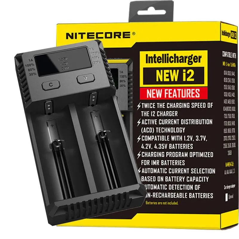 Nitecore Intellicharger New i2 Universal Ladegerät