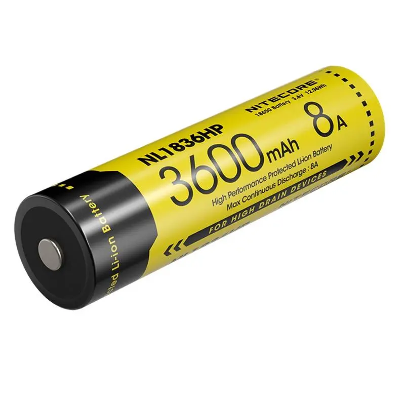 Nitecore Li-Ion Akku 18650 3600mAh NL1836HP