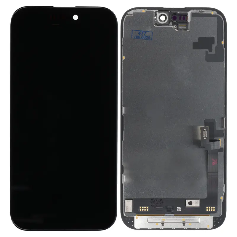 OLED refurbished Displayeinheit kompatibel für iPhone 16 schwarz