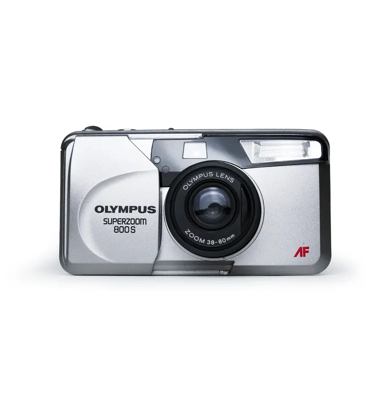 Olympus Superzoom 800S 35mm Point & Shoot Film Camera