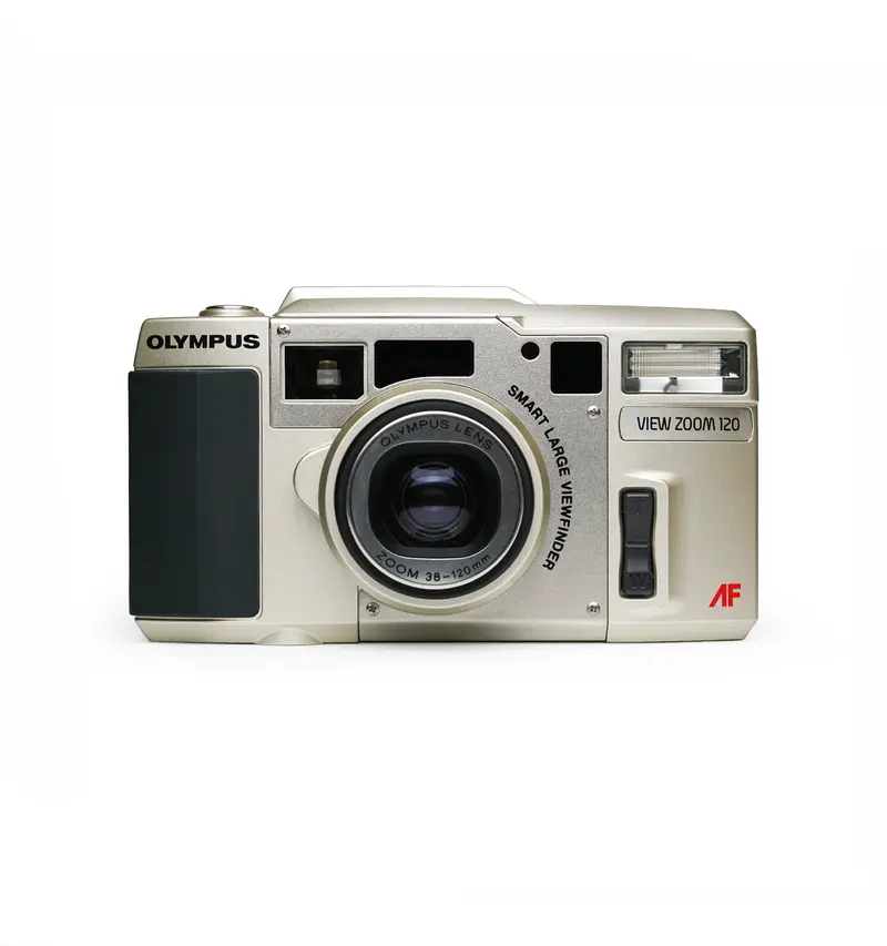Olympus View Zoom 120 35mm Point & Shoot Film Camera