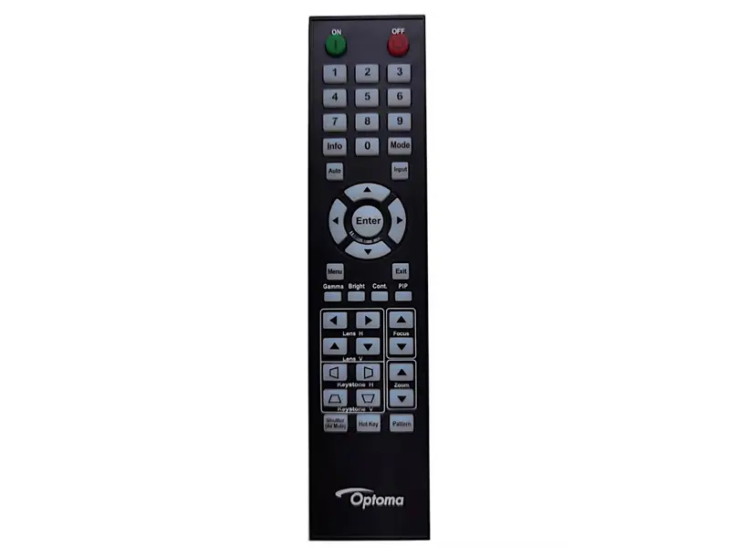 OPTOMA Fernbedienung 45.72N01G021, BR-3074W, SP.72N03GC01, OP.45.72N01G001, 45.72N01G022