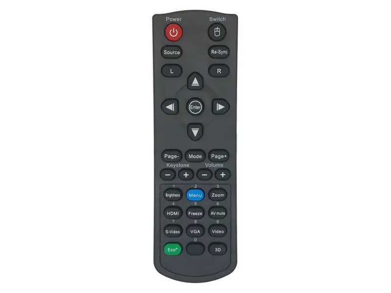 OPTOMA Fernbedienung BR-5041L, BR-5042L, SP.8QJ01G001 B, SP.8PJ02GC01, 45.8PM01G002
