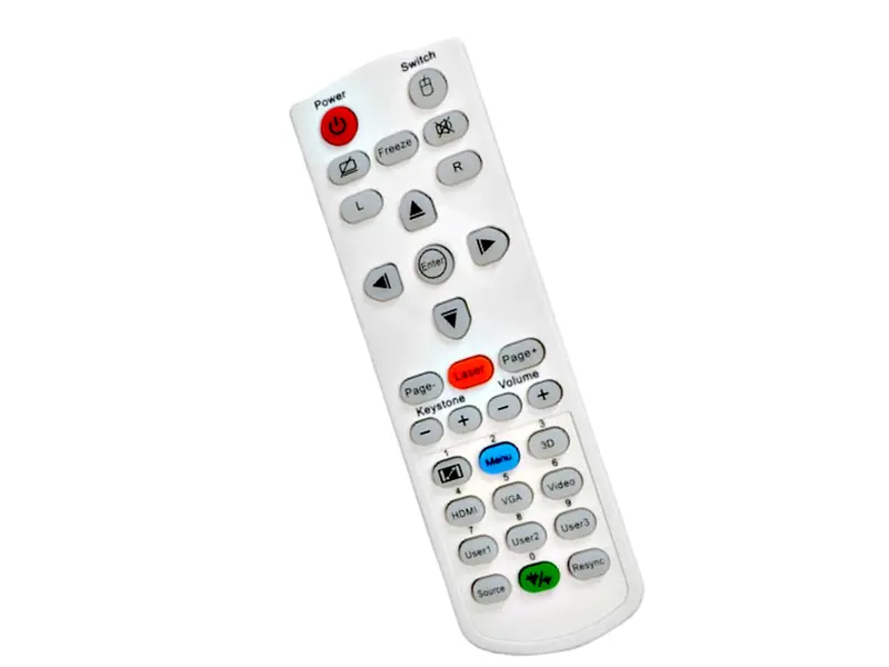 OPTOMA Fernbedienung BR-5080C, DE.5041846800, SUB BR-5053C,  BR-5011L, SP.72702GC01, SP.70103GC01, 45.72701G001, 45.72101