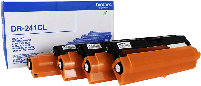 Original Brother DR-241CL Bildtrommel Schwarz / Cyan / Magenta / Gelb