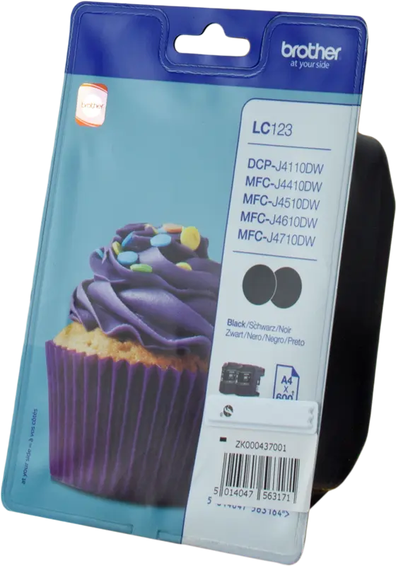 Original Brother LC-123 Multipack Schwarz