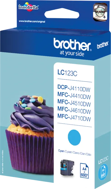 Original Brother LC123C Cyan Druckerpatrone