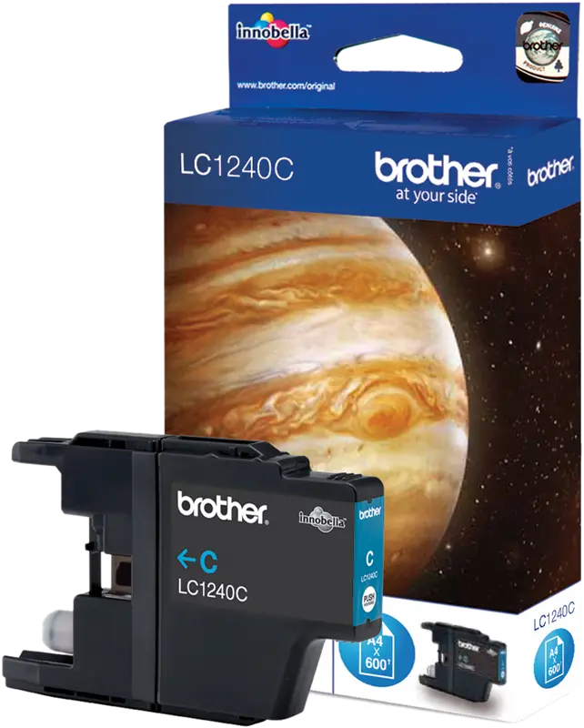 Original Brother LC1240C Cyan Druckerpatrone