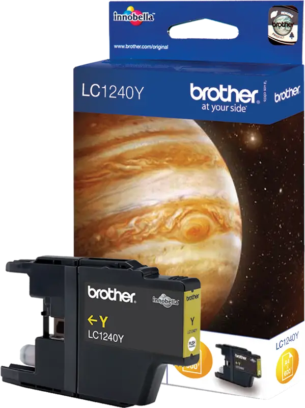 Original Brother LC1240Y Gelb Druckerpatrone