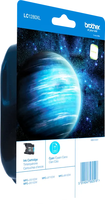 Original Brother LC1280XLC Cyan Druckerpatrone