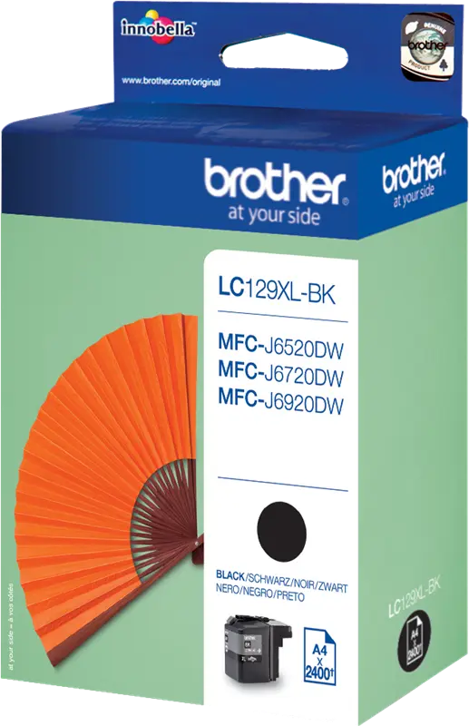 Original Brother LC129XLBK Schwarz Druckerpatrone