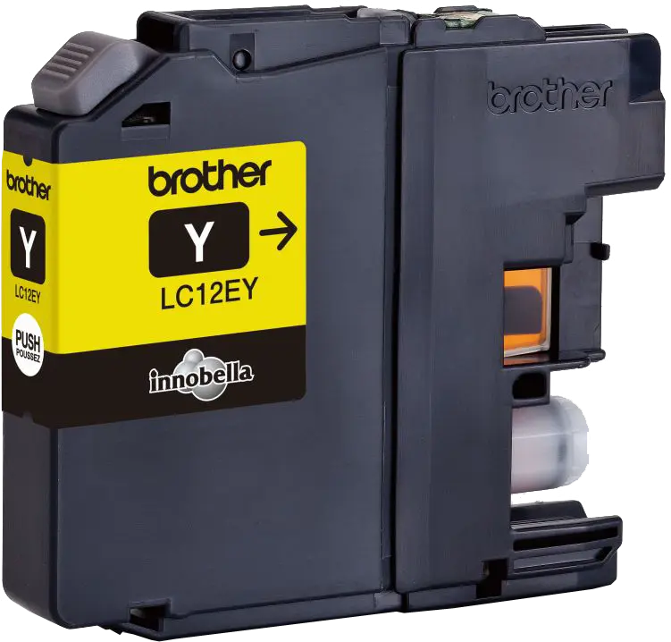 Original Brother LC12EY Gelb Druckerpatrone