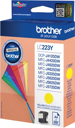 Original Brother LC223Y Gelb Druckerpatrone