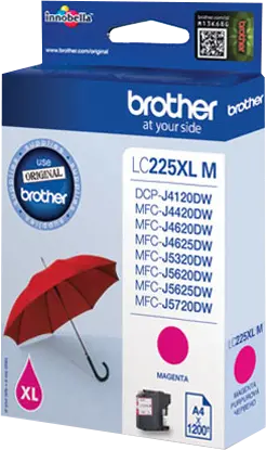 Original Brother LC225XLM Magenta Druckerpatrone