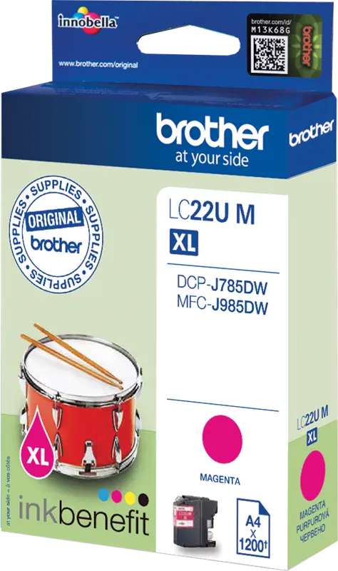 Original Brother LC22UM Magenta Druckerpatrone