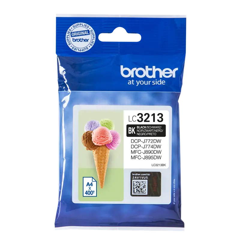 Original Brother LC3213BK Schwarz Druckerpatrone
