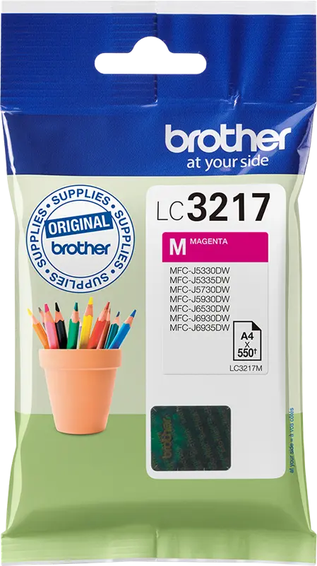 Original Brother LC3217M Magenta Druckerpatrone