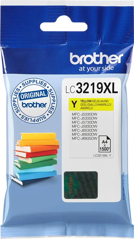 Original Brother LC3219XLY Gelb Druckerpatrone