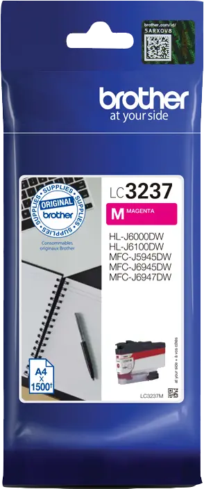 Original Brother LC3237M Magenta Druckerpatrone