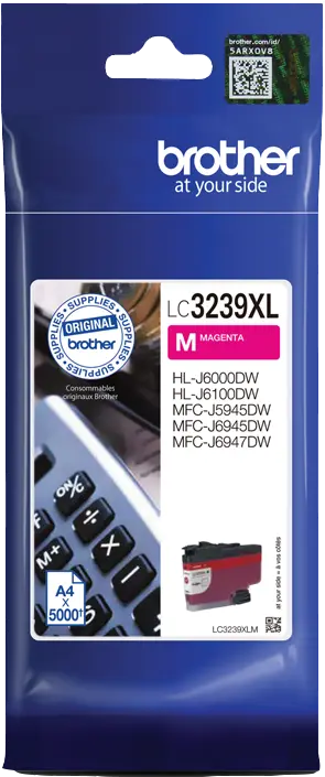 Original Brother LC3239XLM Magenta Druckerpatrone