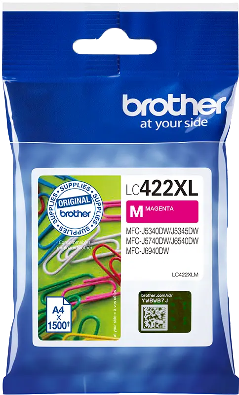 Original Brother LC422XLM Magenta Druckerpatrone