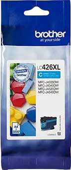 Original Brother LC426XLC Cyan Druckerpatrone
