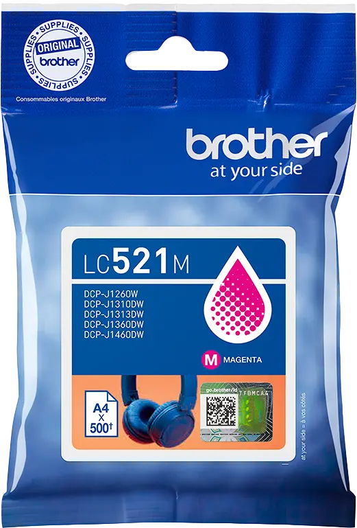 Original Brother LC521M Magenta Druckerpatrone