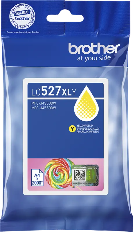 Original Brother LC527XLY Gelb Druckerpatrone