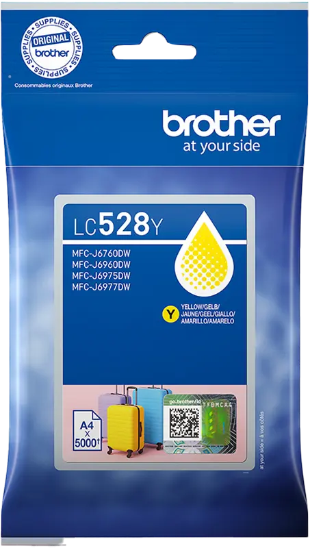 Original Brother LC528Y Gelb Druckerpatrone