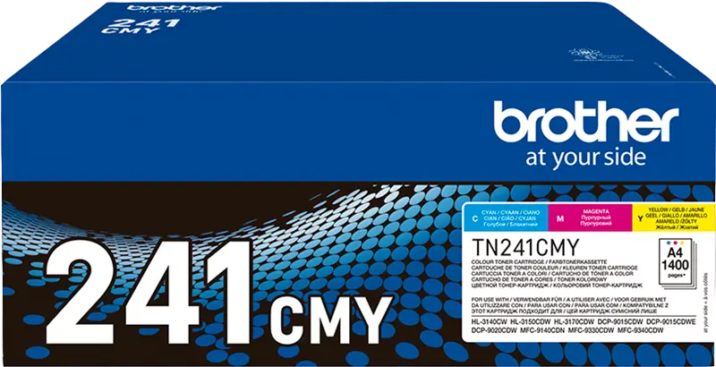 Original Brother TN-241CMY Multipack Cyan / Magenta / Gelb