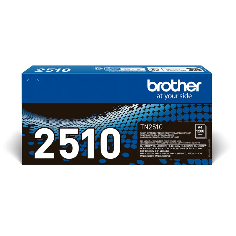 Original Brother TN-2510 Toner Schwarz HL-L2400DWE DCP-L2627DWE