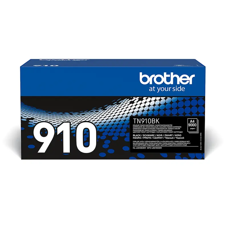 Original Brother TN-910 Toner-Set Schwarz, Cyan, Magenta und Gelb HL-L9310CDW / MFC-L9570CDW