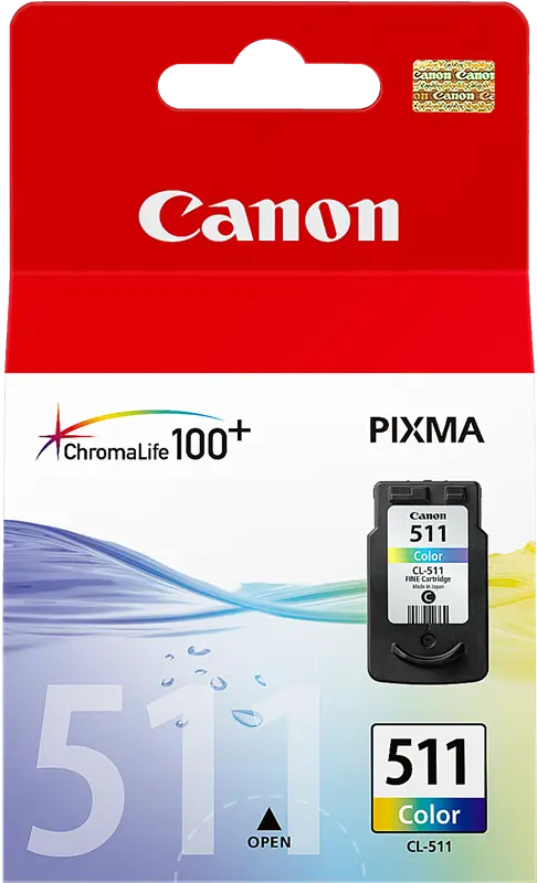 Original Canon CL-511 mehrere Farben Druckerpatrone 2972B001